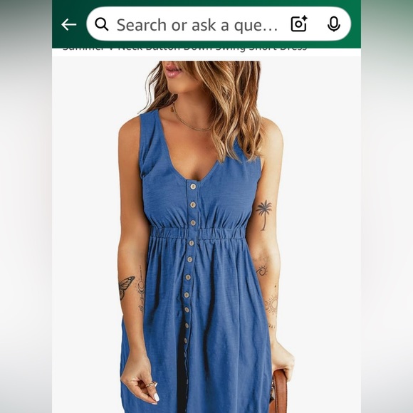 BLENCOT Casual Button Down Dress - Picture 1 of 9